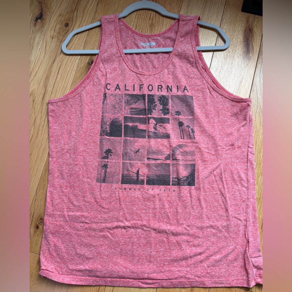 Old Navy Premium California Casual Summer Tank Top. Men’s size large. 🌊🏄